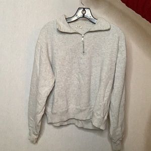Brandy Melville quarter zip
